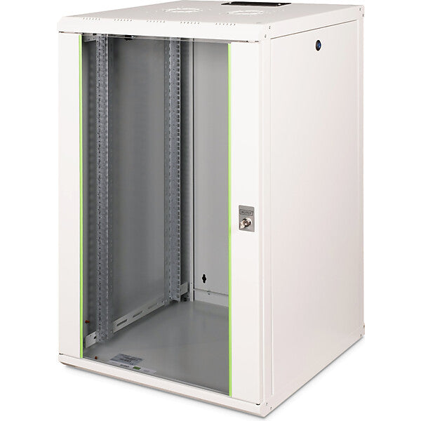 DIGITUS Wandschrank mit Glastür RAL7035 HE 20 DN-19 20U-6/6